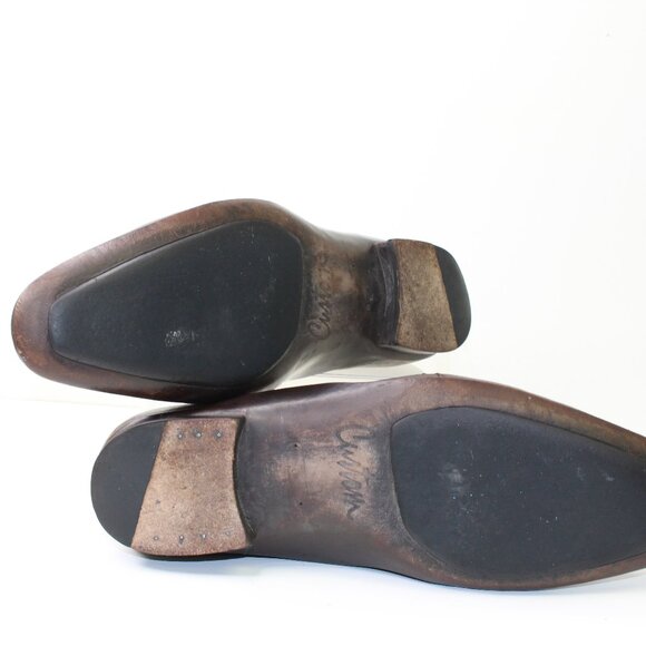 Rare Mezlan Custom Brown Leather Dress Shoes (8.5 US) - Picture 6 of 9